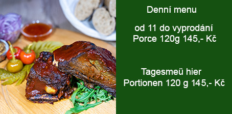 Denní menu v hotelu Zetocha